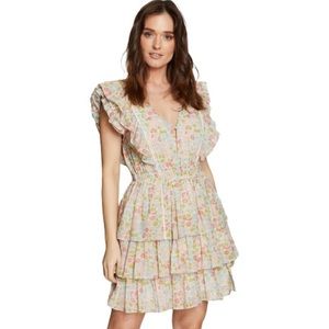 NEW! Love the Label Floral Ruffle Ines Dress S